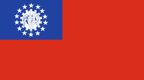 Burma (Myanmar) flag